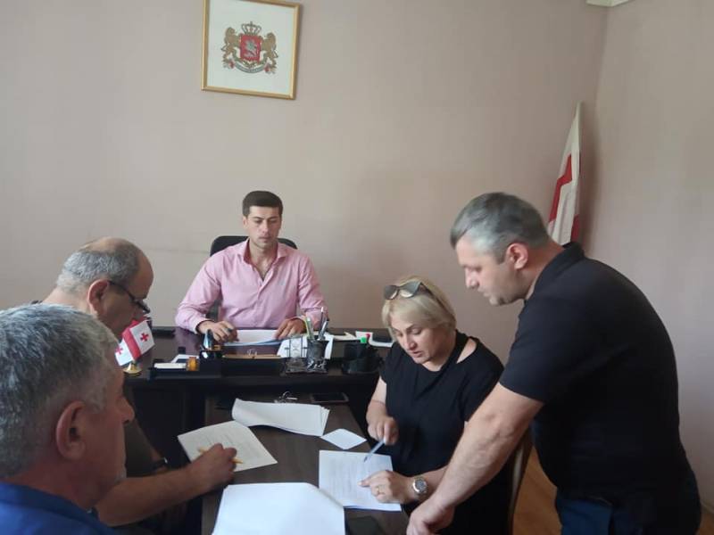 ცაგერის მუნიციპალიტეტის მერიაში ჩატარდა სოციალურ საკითხთა განმხილველი საბჭოს სხდომა